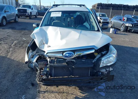 2016 Subaru Forester 2.5I z USA, uszkodzony, nr VIN JF2SJABC6GH410172